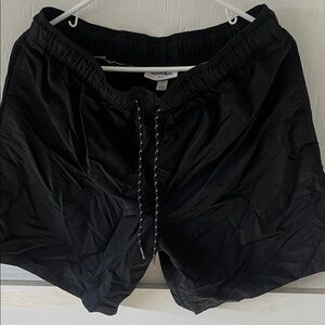 Goodfellow & Co Black Elastic Waist Shorts